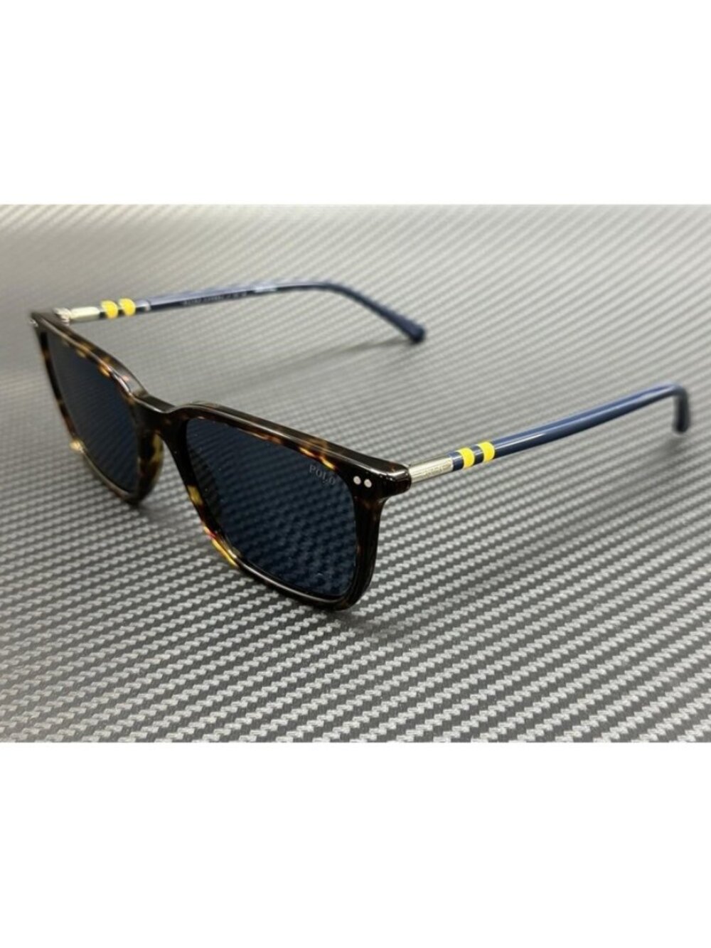 New Polo Ralph Lauren Men Shiny Havana Sunglasses 56-18-145